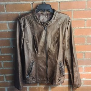 Sebby Faux Leather Jacket - Large